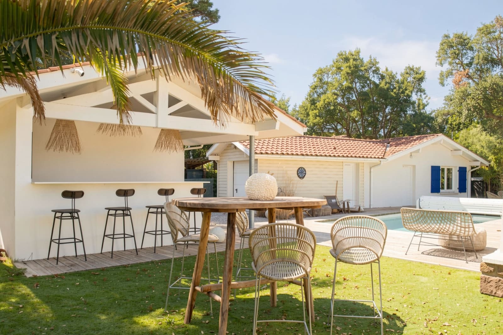 Villa 5 chambres piscine pool house